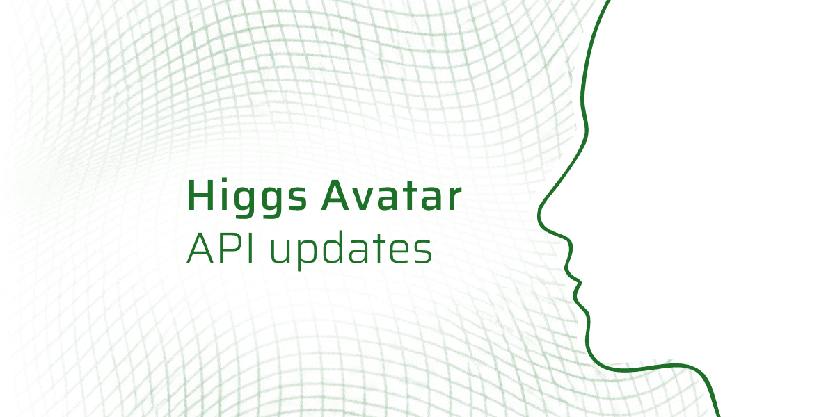 Higgs Avatar now streams live into voice agent calls