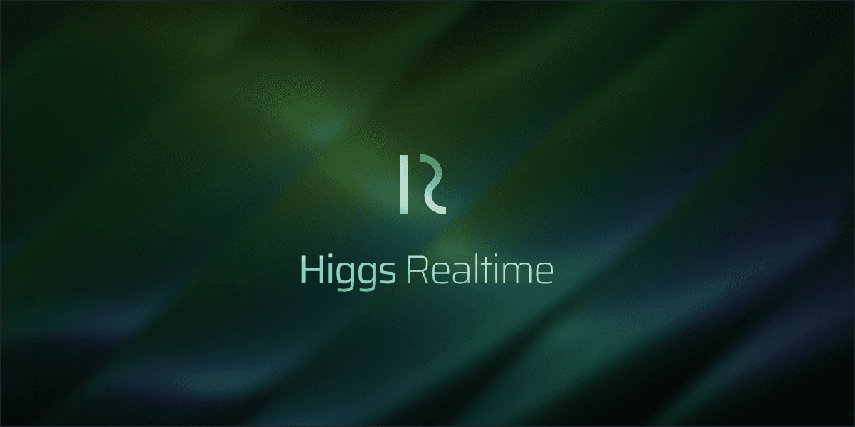 Higgs Realtime: cost-efficient, real-time speech-to-speech