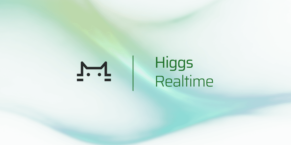 Higgs Realtime in Pipecat: three services become one