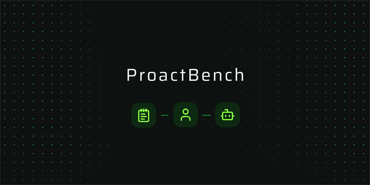 ProactBench: Beyond what the user asked for